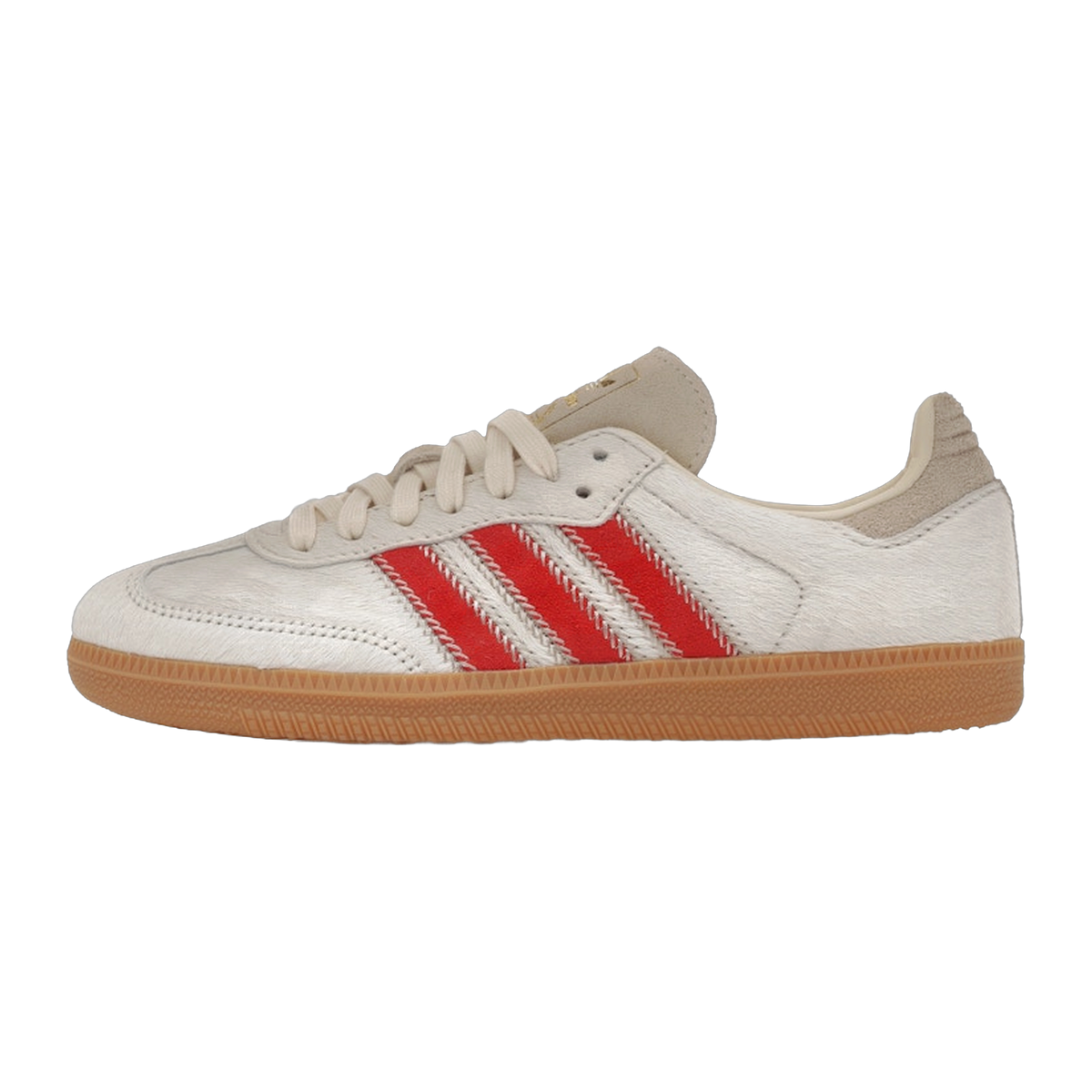 adidas Samba OG Pony Hair Wonder Beige Better Scarlet — kolab