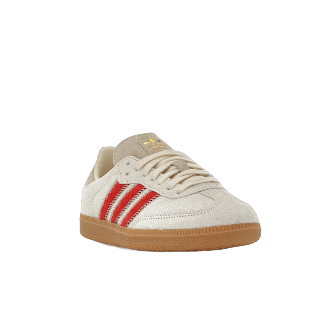 adidas Samba OG Pony Hair Wonder Beige Better Scarlet — kolab