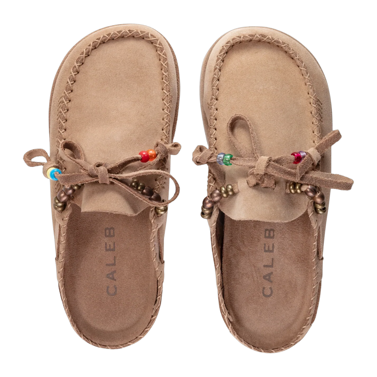 Kaia Mules Beige
