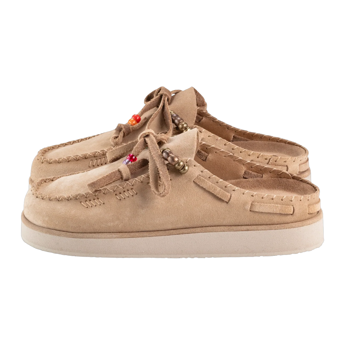 Kaia Mules Beige