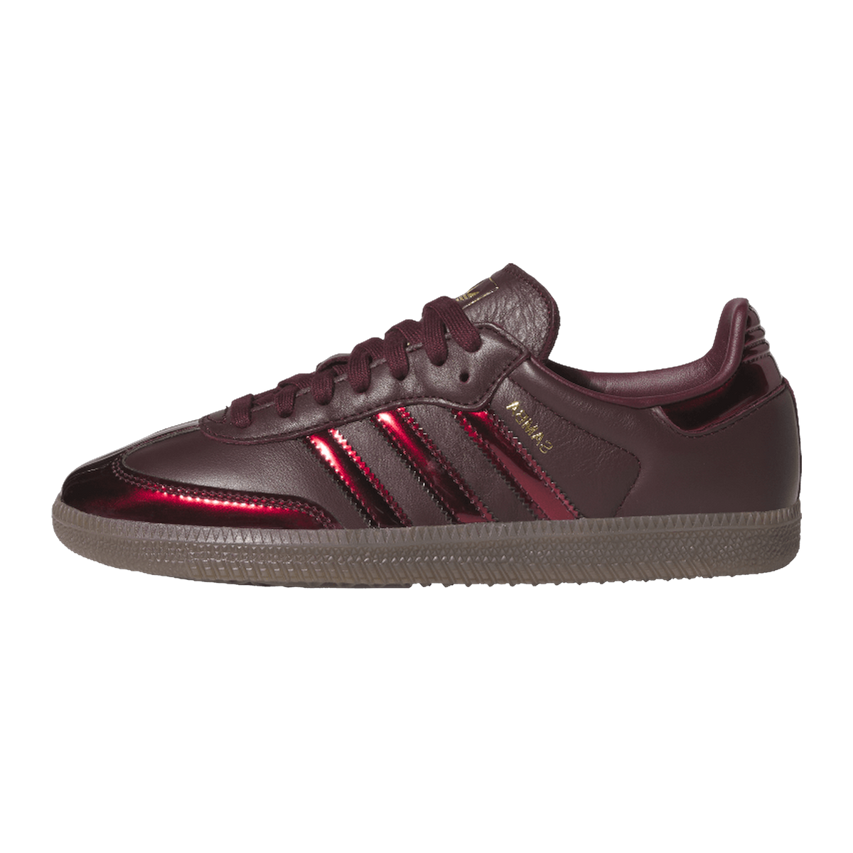 adidas Samba OG Maroon Gold Metallic (Women's)