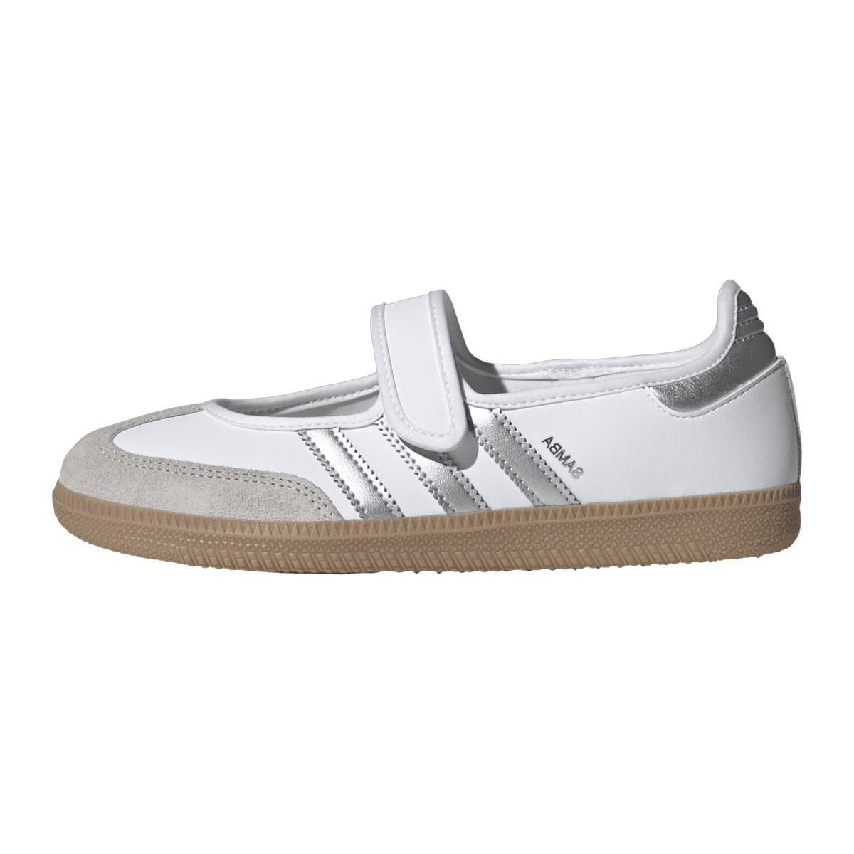 adidas Samba Jane White Silver Metallic