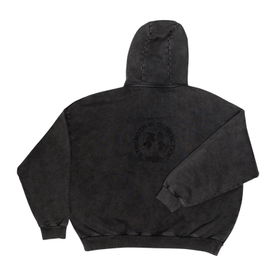 Kolab Black Zip-Up Hoodie