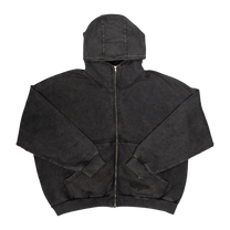 Kolab Black Zip-Up Hoodie
