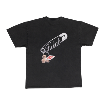Kolab Safety Pin Tee Black