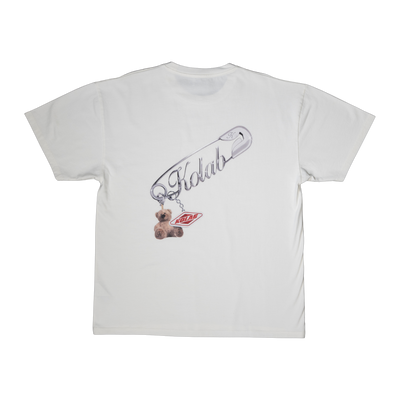 Kolab Safety Pin Tee White