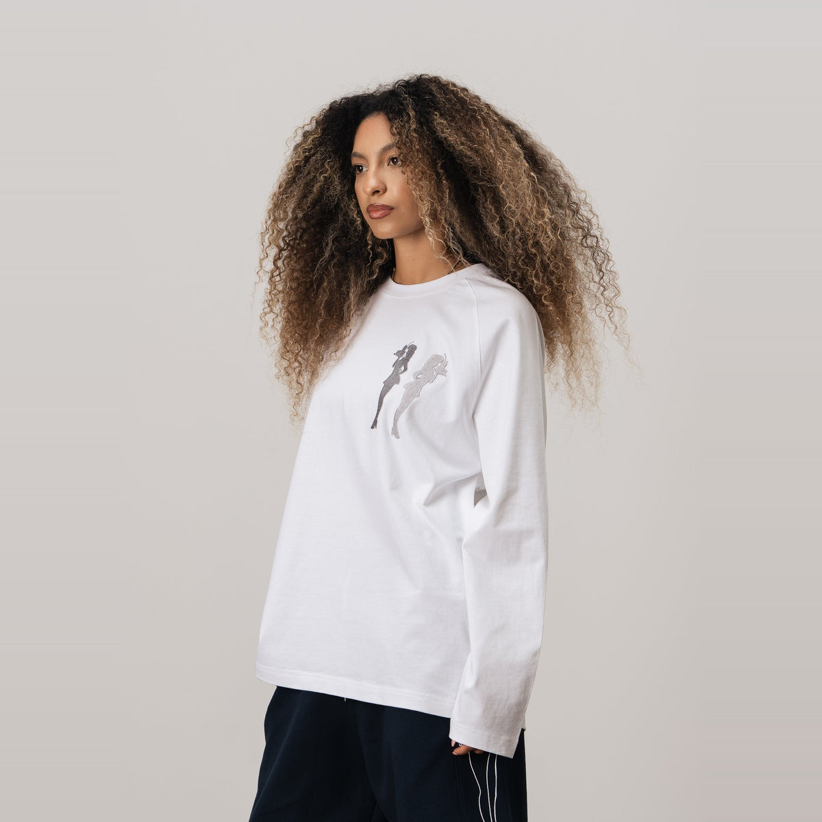 Longsleeve Waitresses Branca