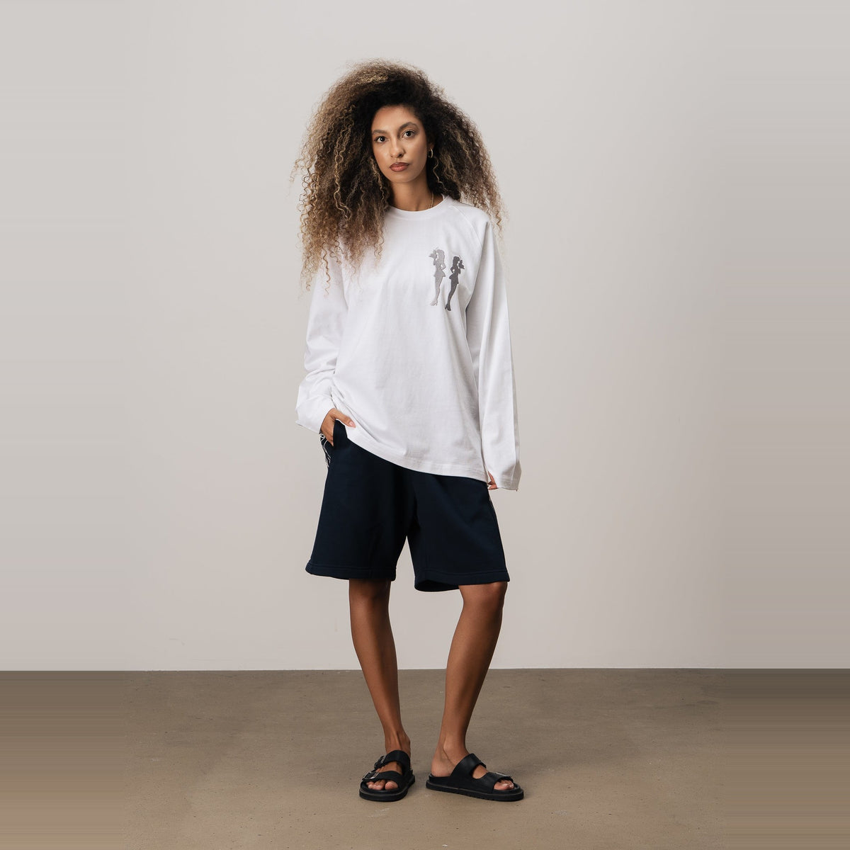 Longsleeve Waitresses Branca