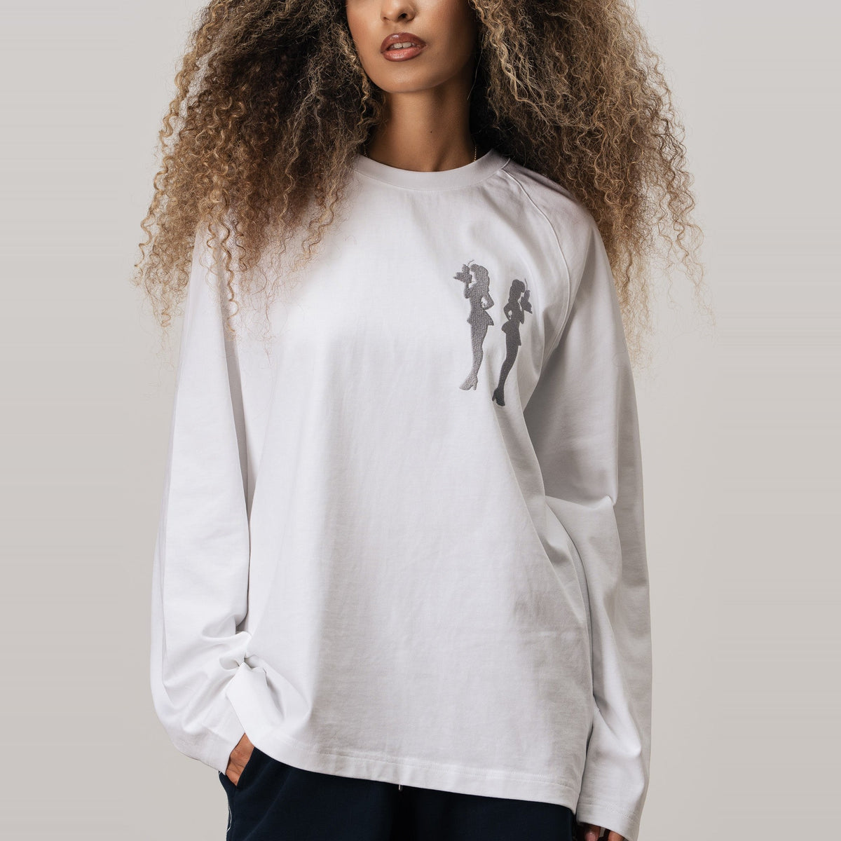 Longsleeve Waitresses Branca