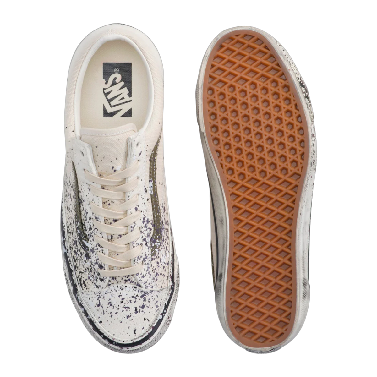 LX Old Skool 36 in Paint Splatter Turtledove