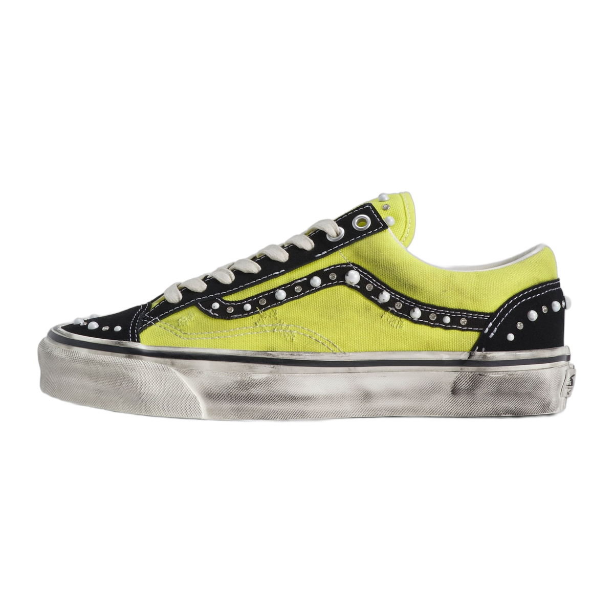 LX Old Skool 36 Pearlized Black Fluro Lime · kolab