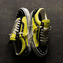 LX Old Skool 36 Pearlized Black Fluro Lime · kolab