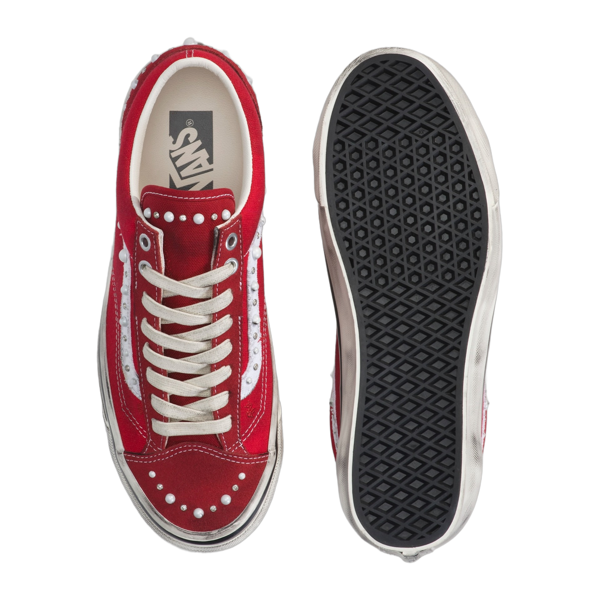 LX Old Skool 36 Pearlized Racing Red · kolab
