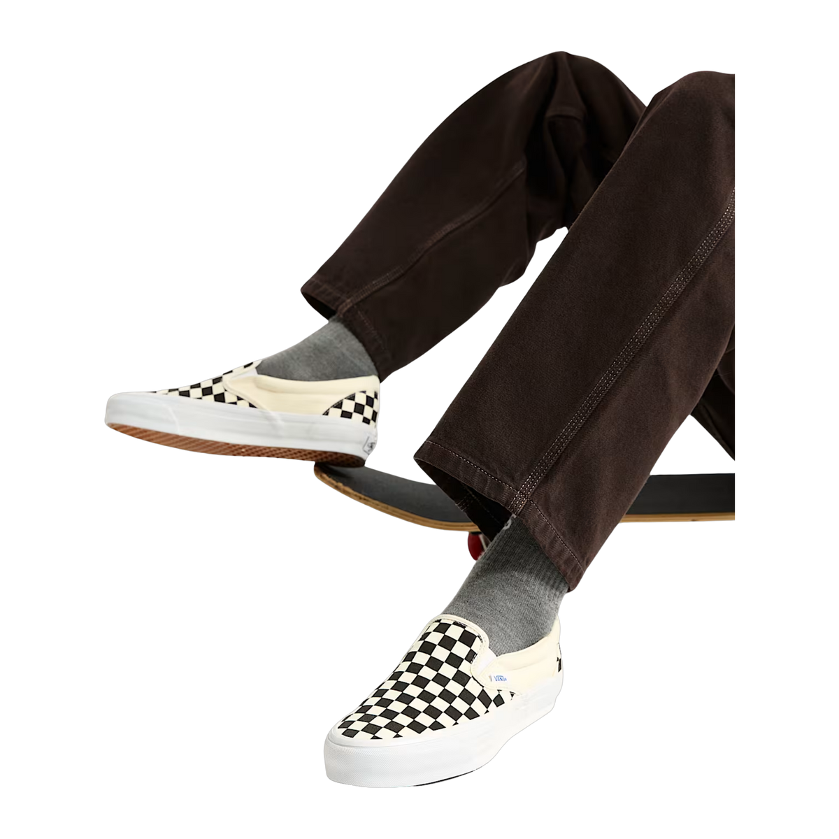 LX Slip-On Reissue 98 LX Checkerboard Black Off-White