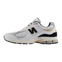 New Balance 2002R White Black Gold Metallic