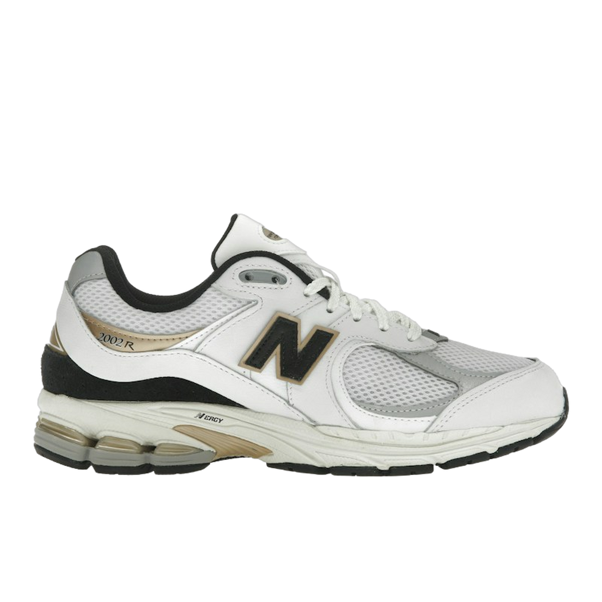 New Balance 2002R White Black Gold Metallic — kolab
