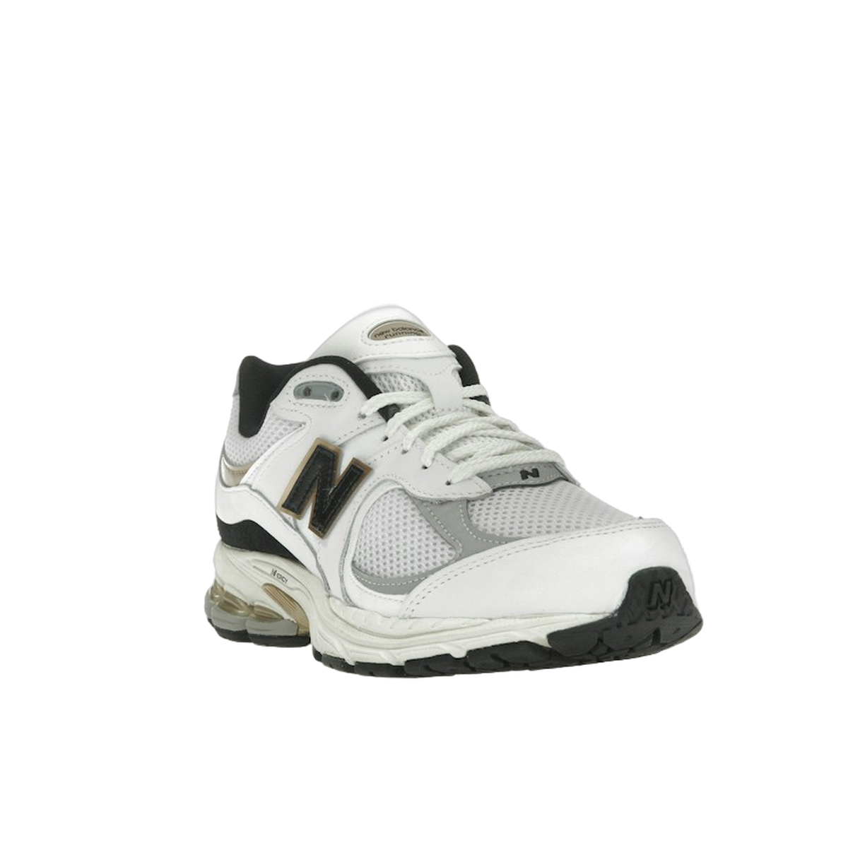 New Balance 2002R White Black Gold Metallic — kolab