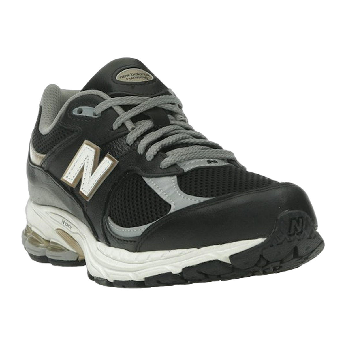 New Balance 2002R Black Sea Salt Gold Metallic — kolab