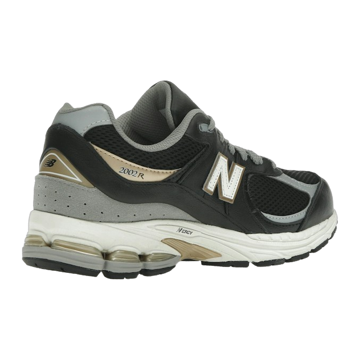 New Balance 2002R Black Sea Salt Gold Metallic — kolab