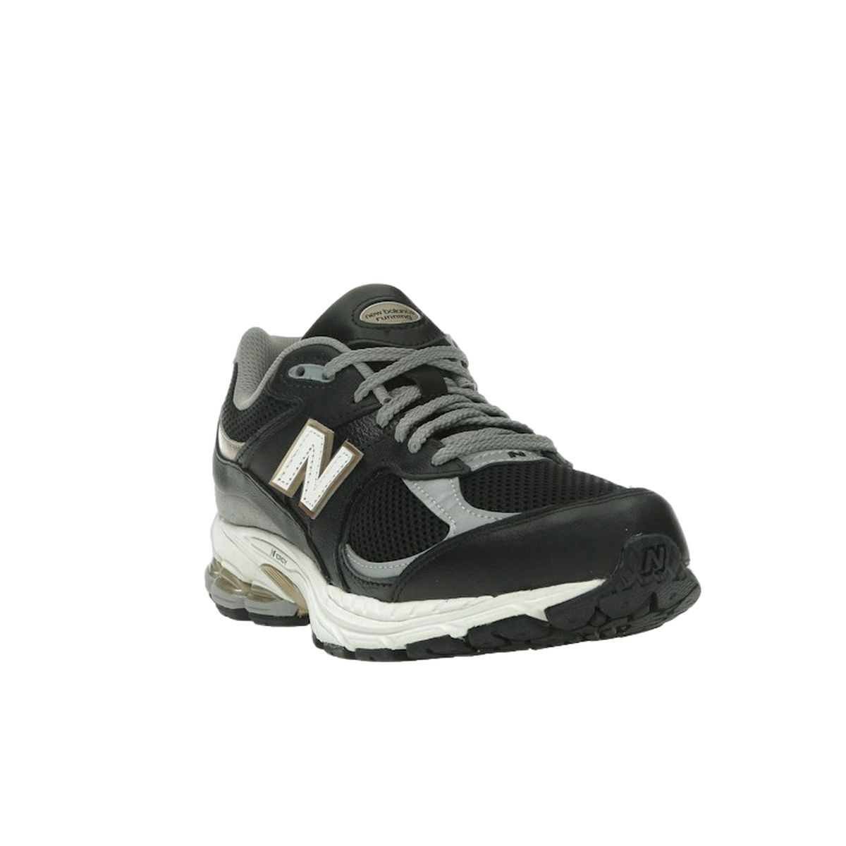 New Balance 2002R Black Sea Salt Gold Metallic — kolab