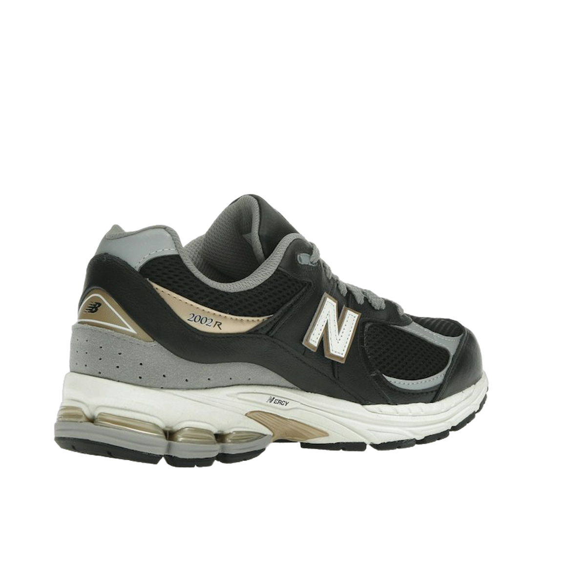 New Balance 2002R Black Sea Salt Gold Metallic — kolab