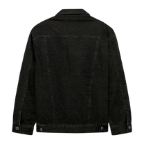 Manuscript Embroidered Jacket Black
