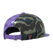 Two Jeys Mismatched Camo Dad Cap Camo/Purple