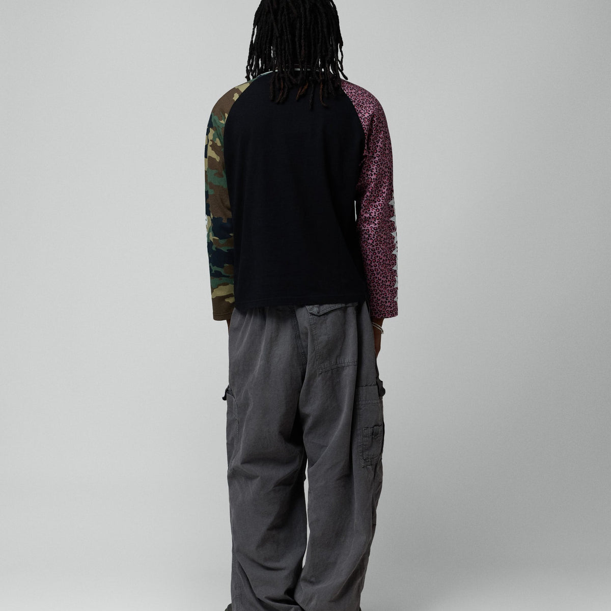 Two Jeys Mismatched Longsleeve Multi