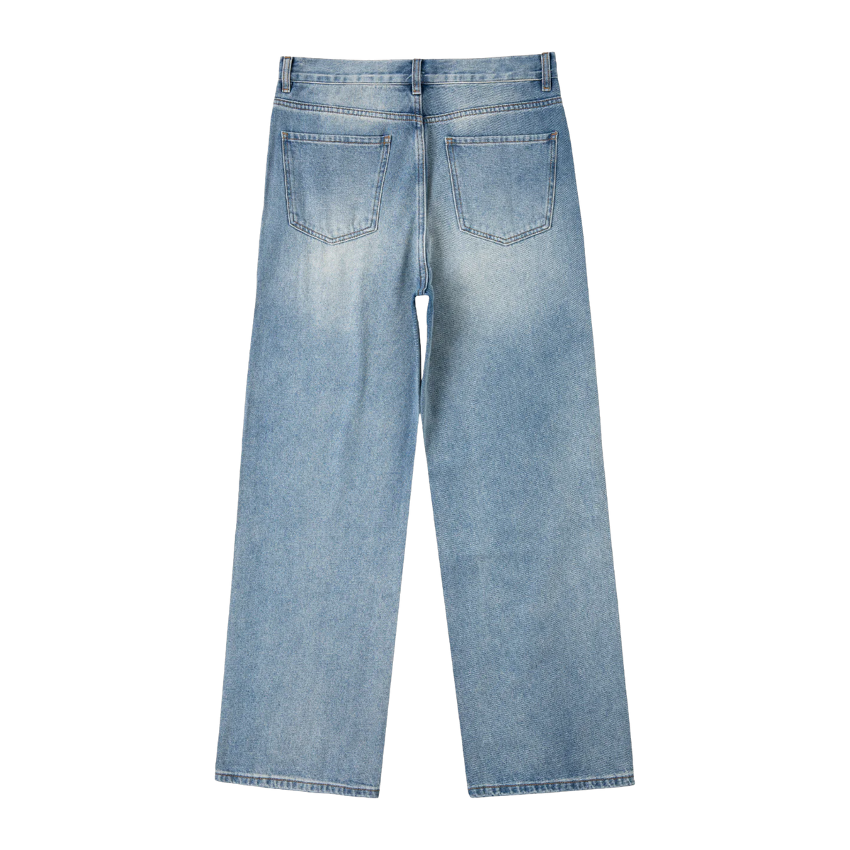 Mix Patch Jeans Light Vintage Blue