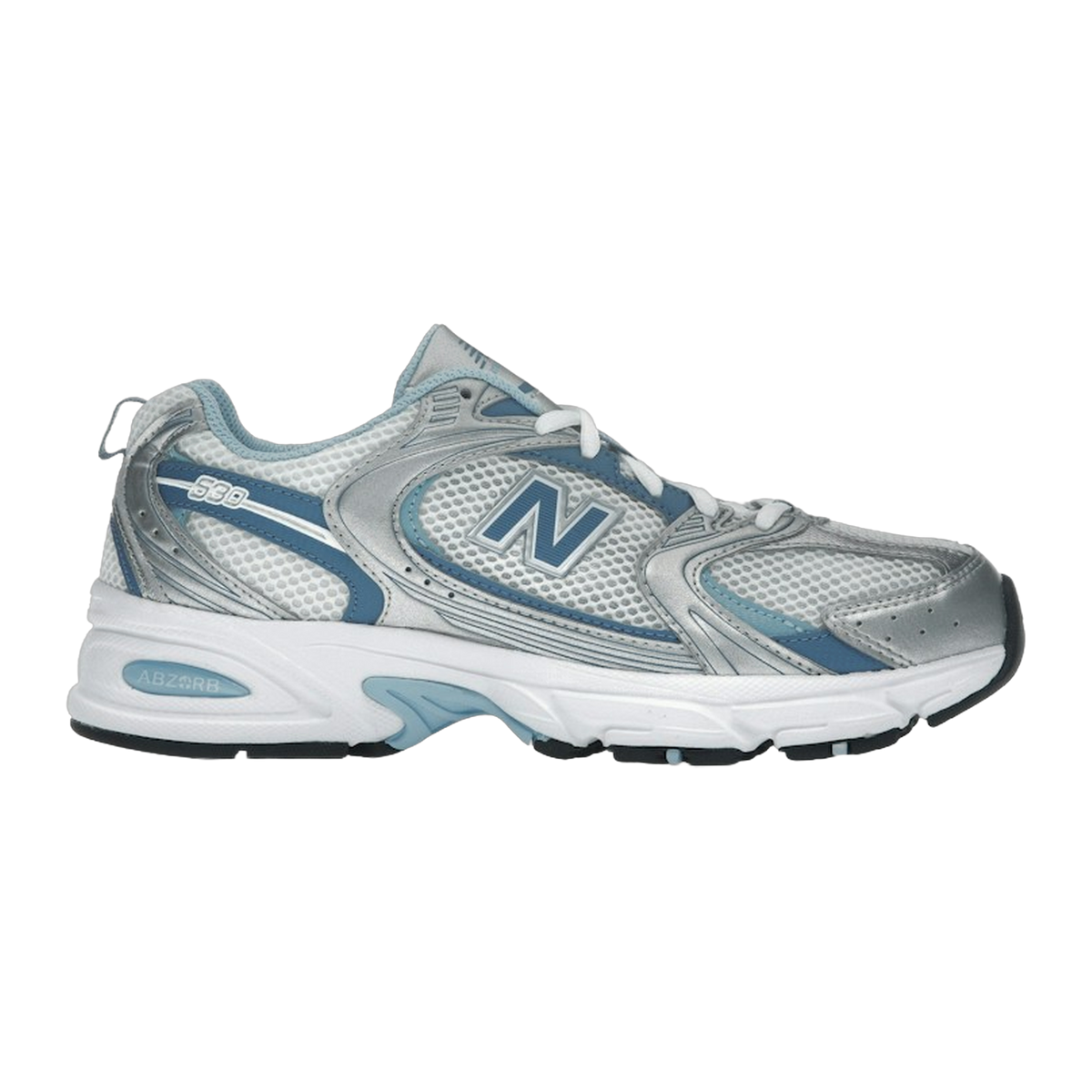 New Balance 530 Silver Metallic Heron Blue — kolab