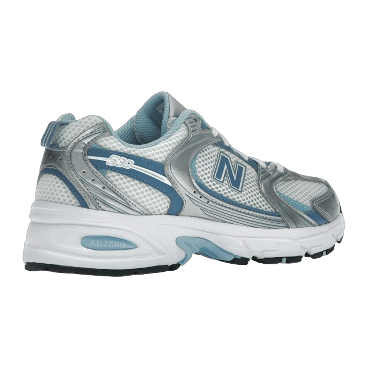 New Balance 530 Silver Metallic Heron Blue · kolab