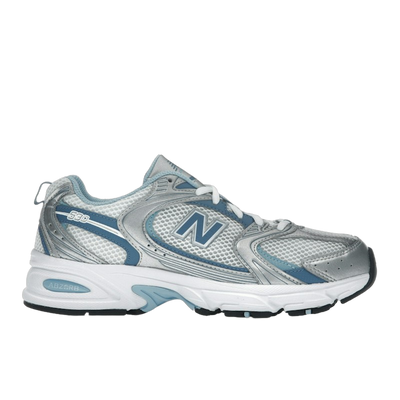 New Balance 530 Silver Metallic Heron Blue