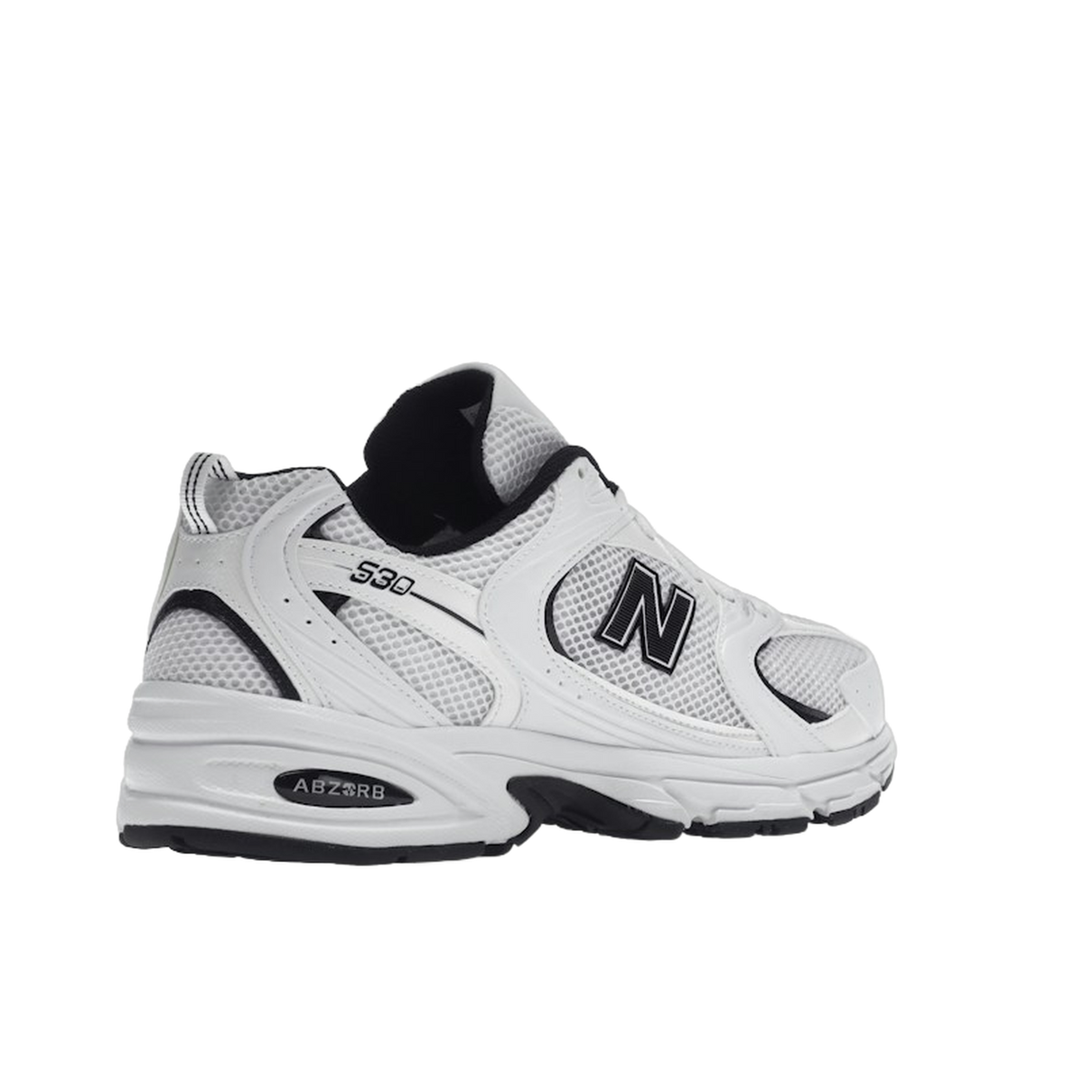 New Balance 530 White Black Details — kolab