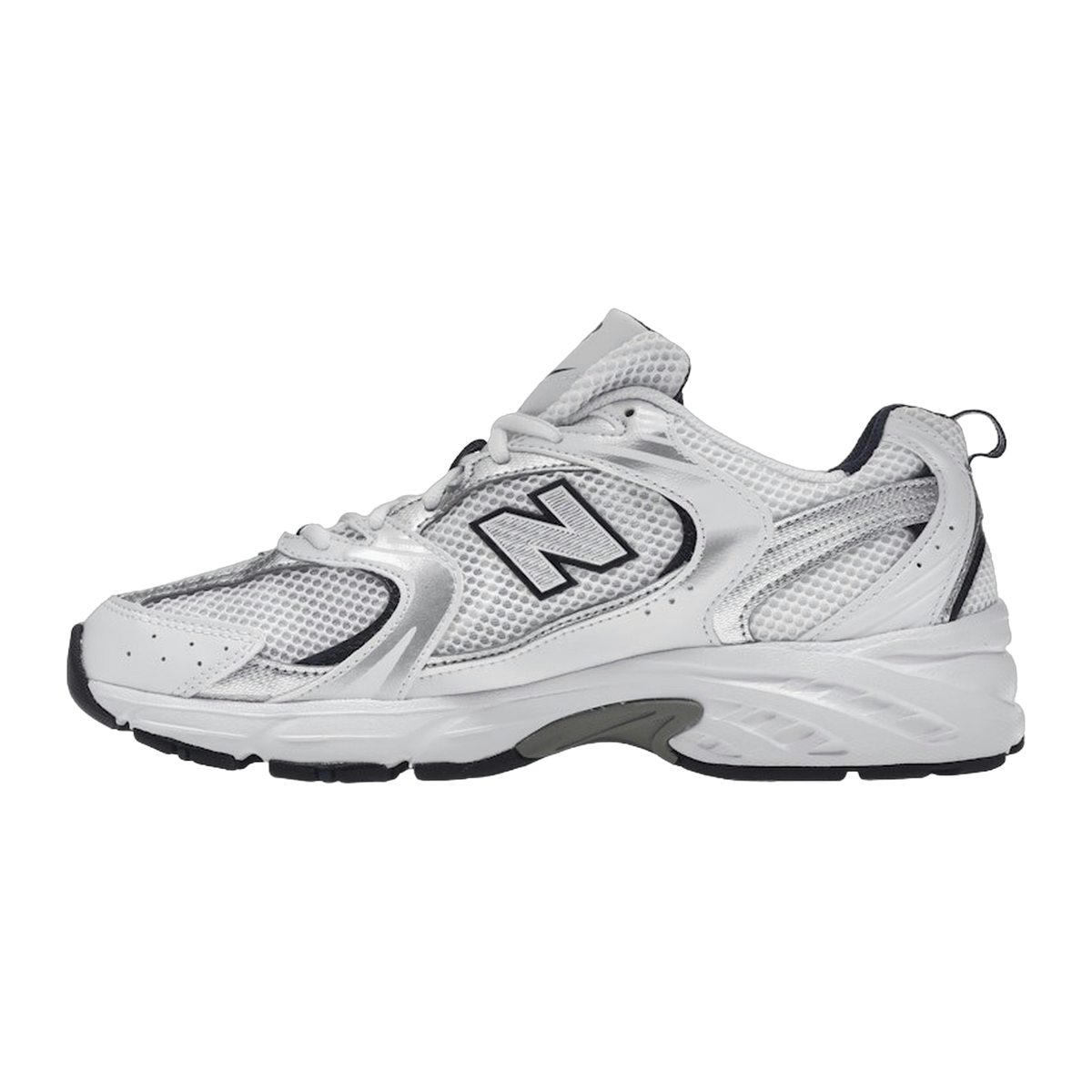 New Balance 530 White Silver Navy — kolab
