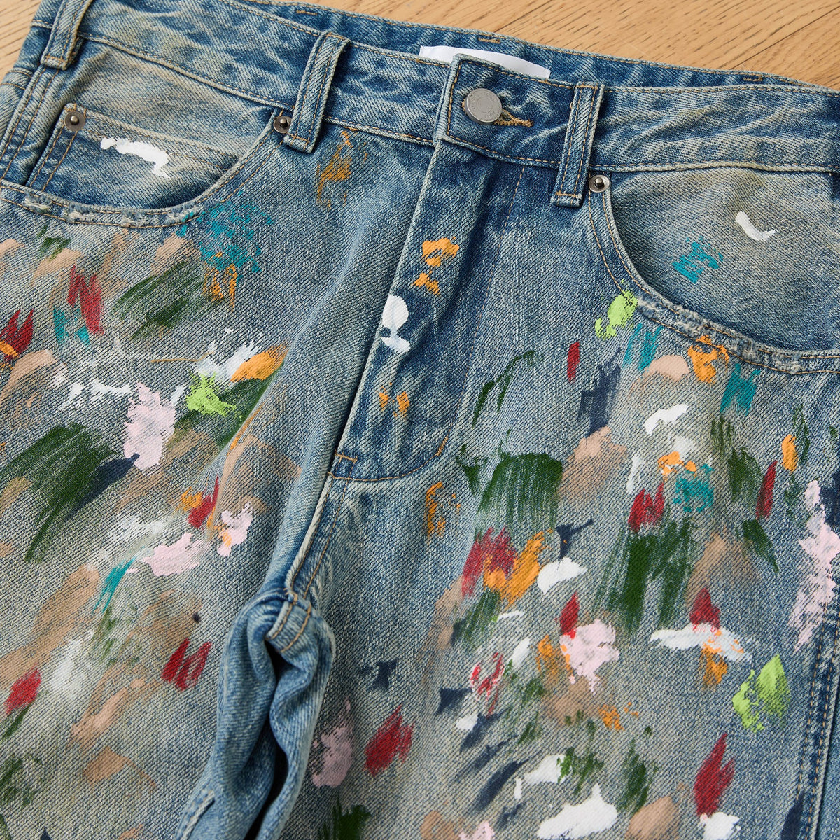 Multi Color Painter Jeans, detail 3