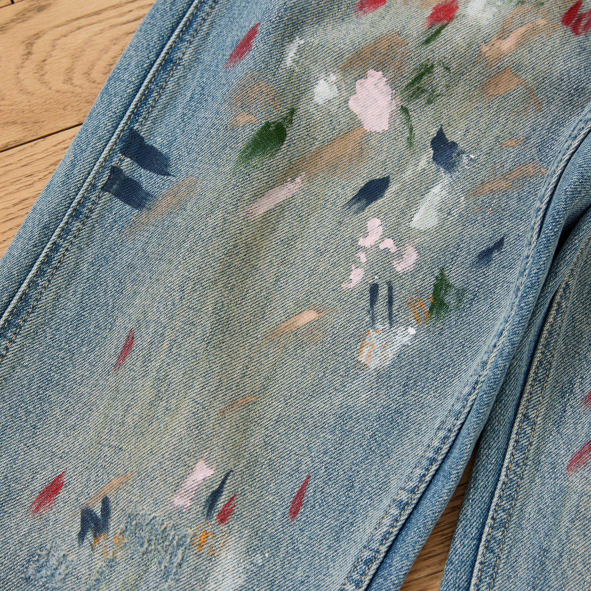 Multi Color Painter Jeans, detail 4