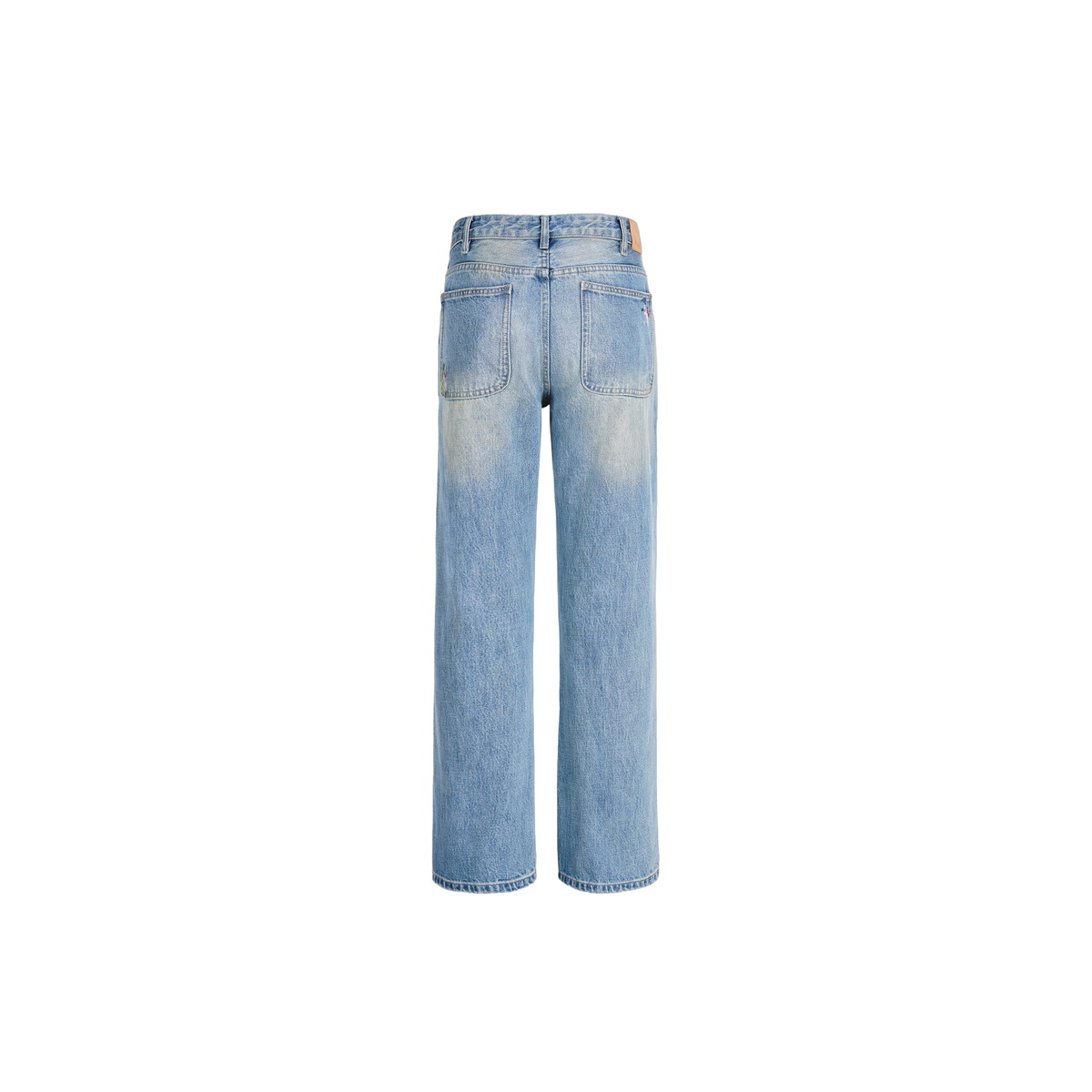 Multi Color Painter Jeans, back