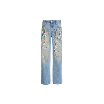 Multi Color Painter Jeans, front