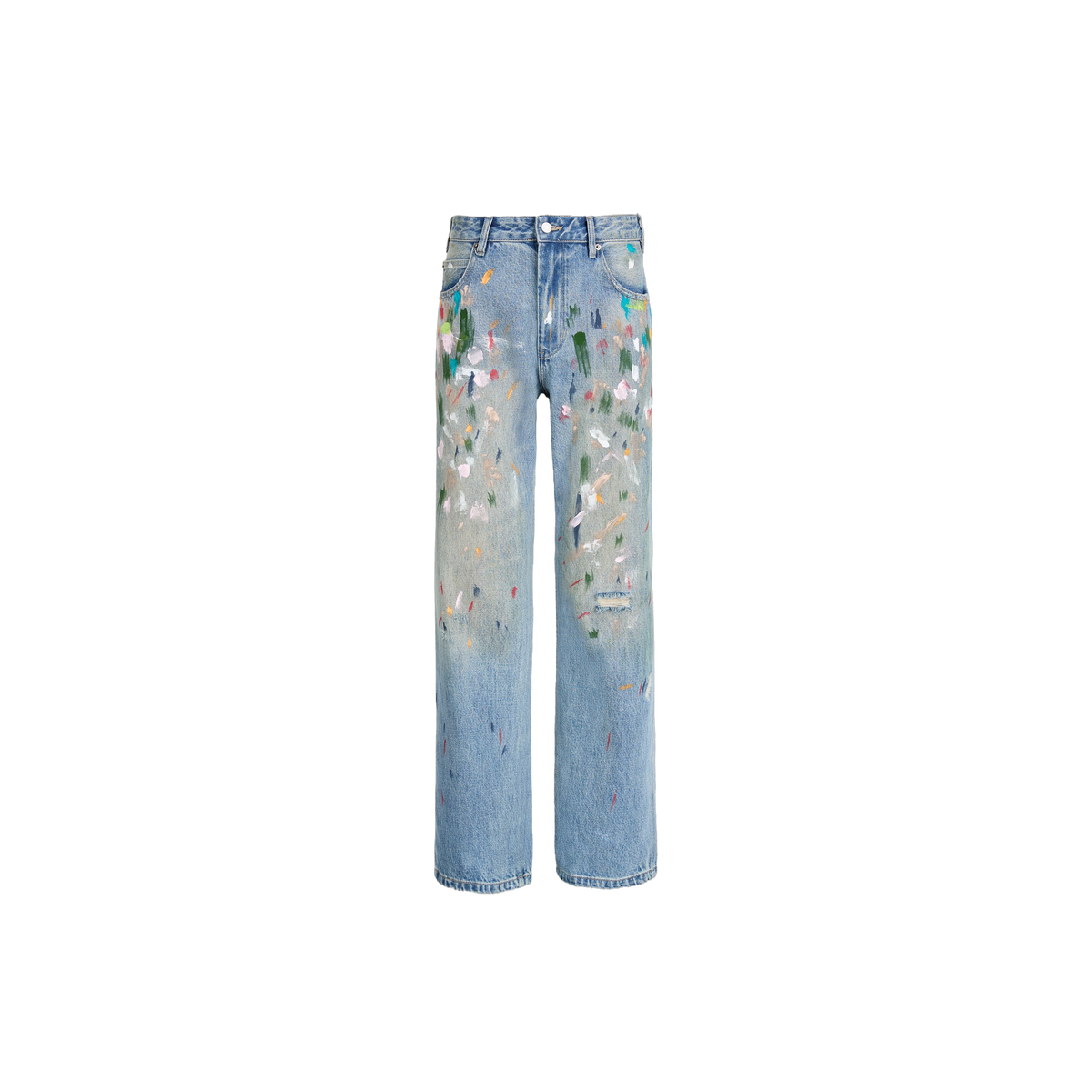 Multi Color Painter Jeans, front