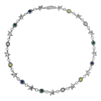 Multicolor Squadra Necklace