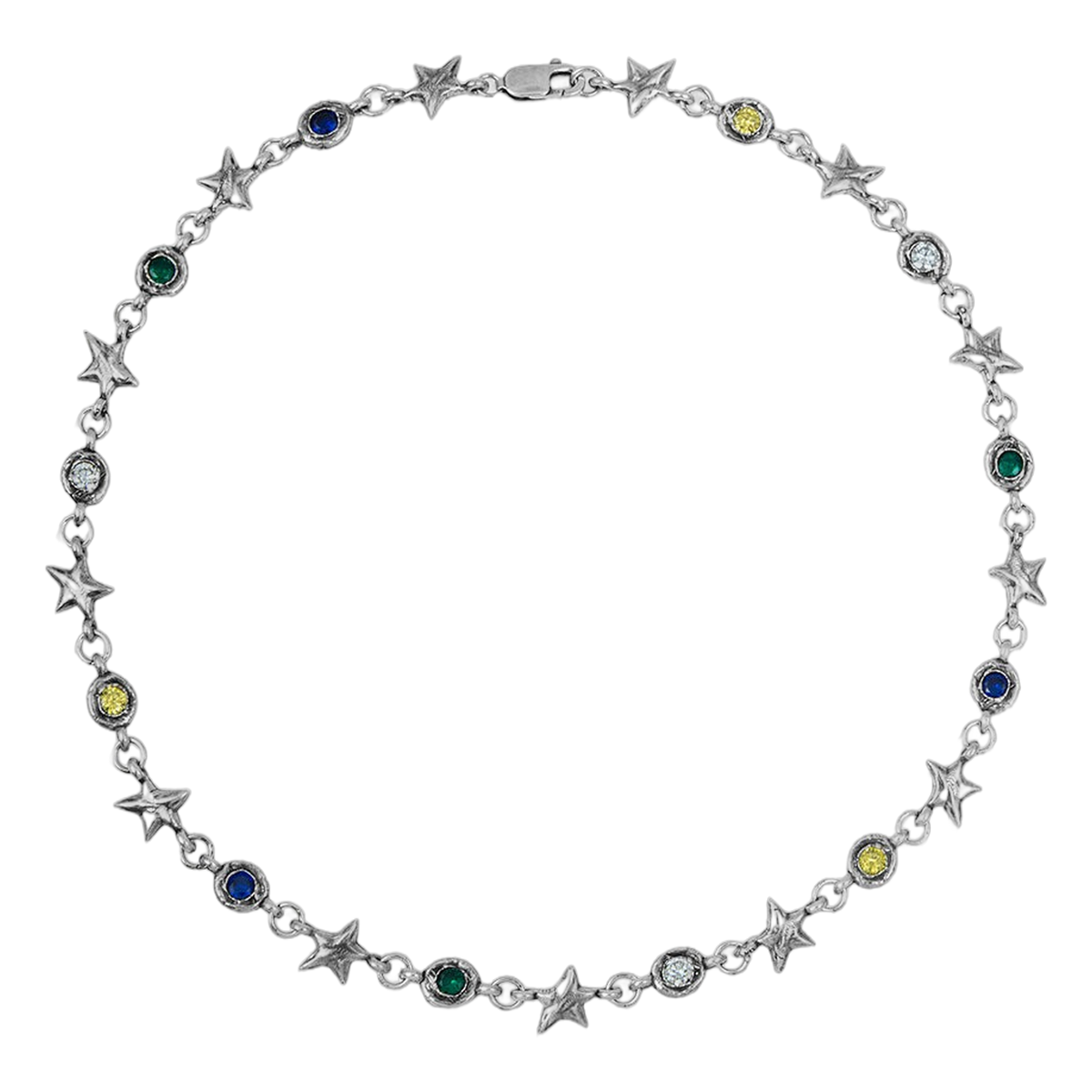 Multicolor Squadra Necklace