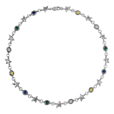 Multicolor Squadra Necklace