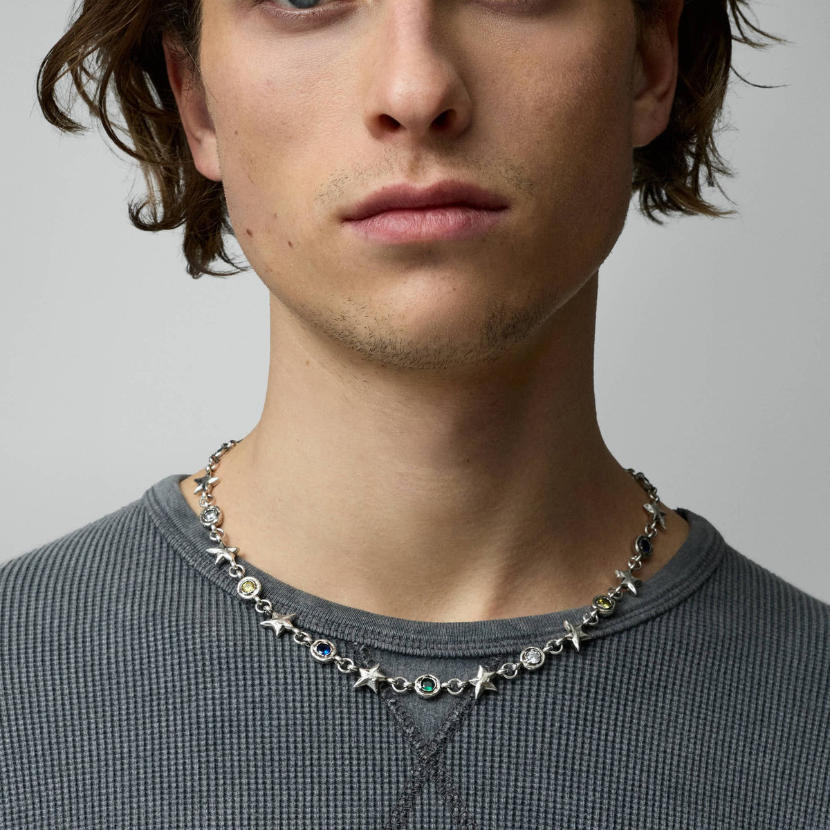 Multicolor Squadra Necklace