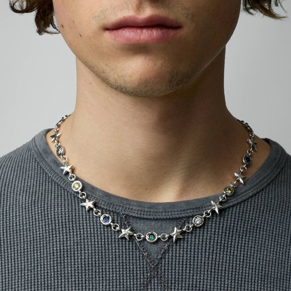 Multicolor Squadra Necklace