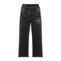 NY PAINT SPLATTER WASHED GREY TRACK