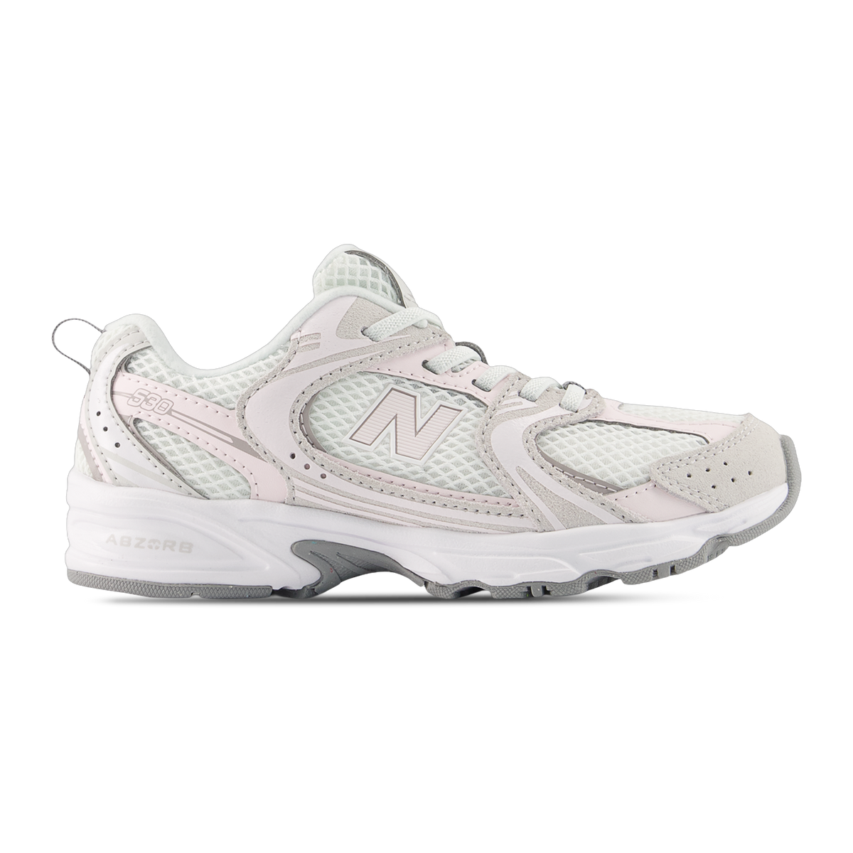 New Balance 530 White Grey (PS) — kolab