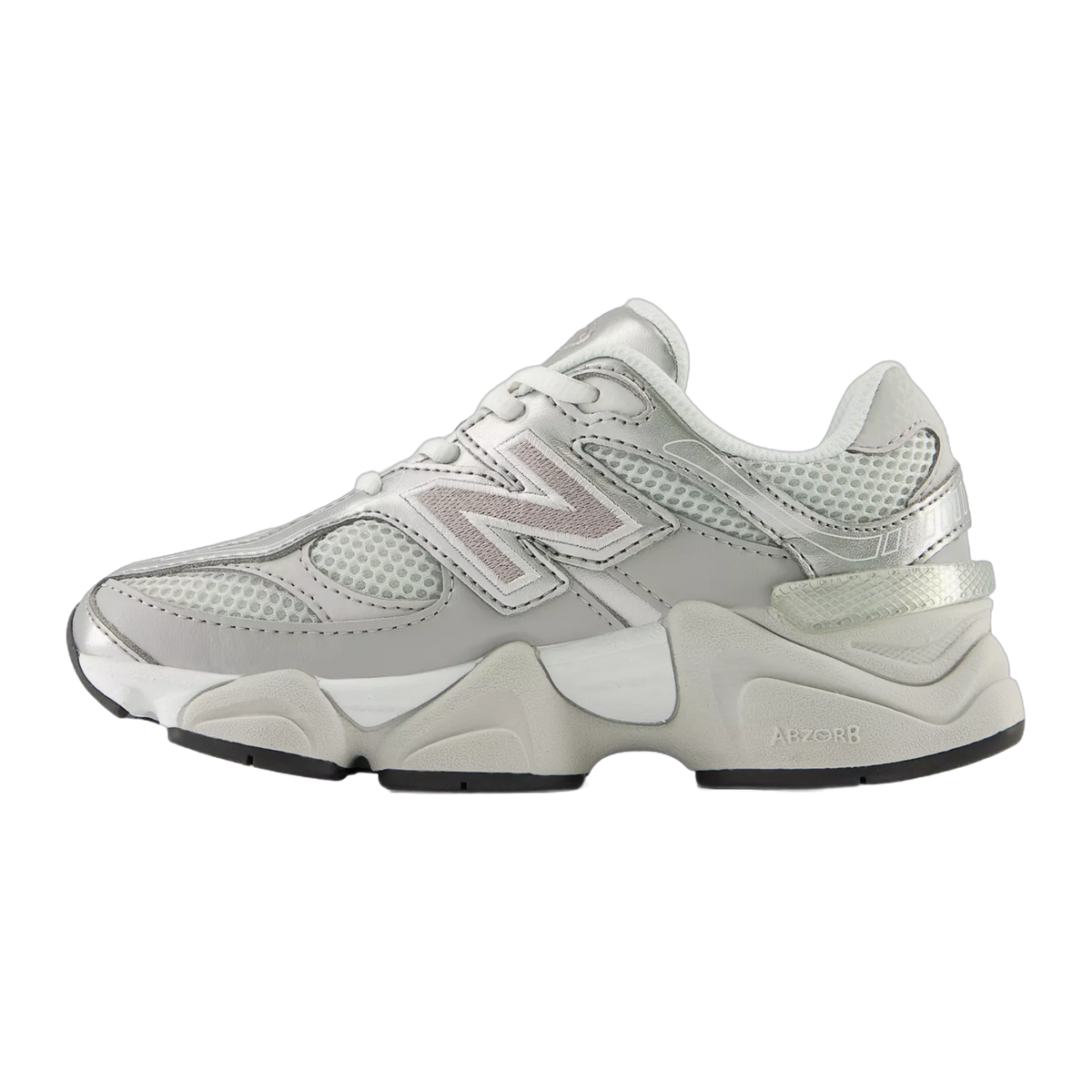 New Balance 9060 Lace Grey Silver (PS) — kolab