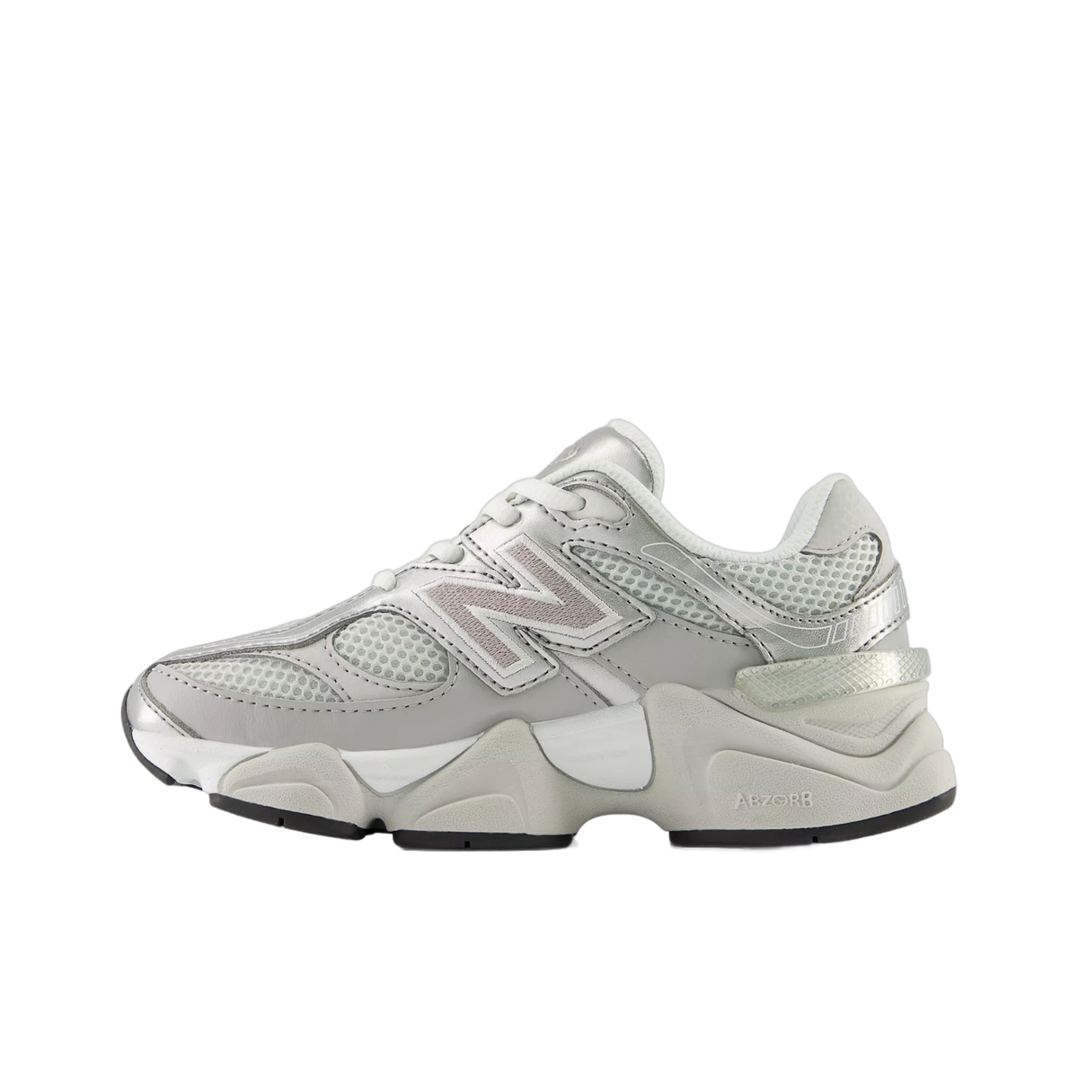 New Balance 9060 Lace Grey Silver (PS) — kolab