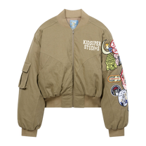 Patches Bomber Jacket Green
