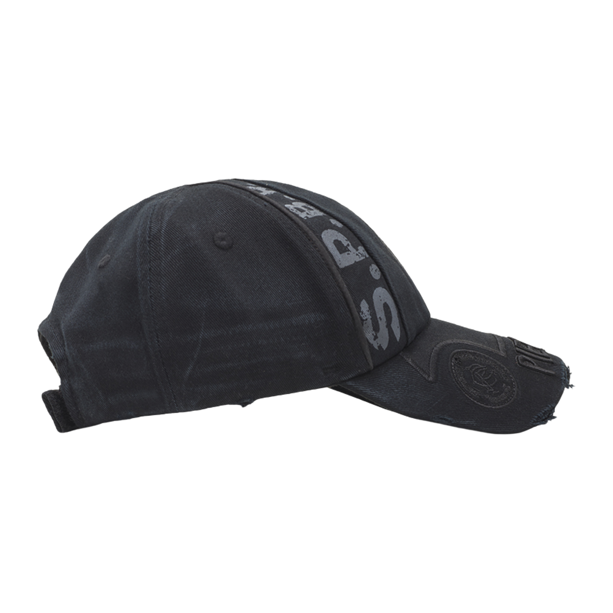 Piet F.C. Distressed Cap - Black